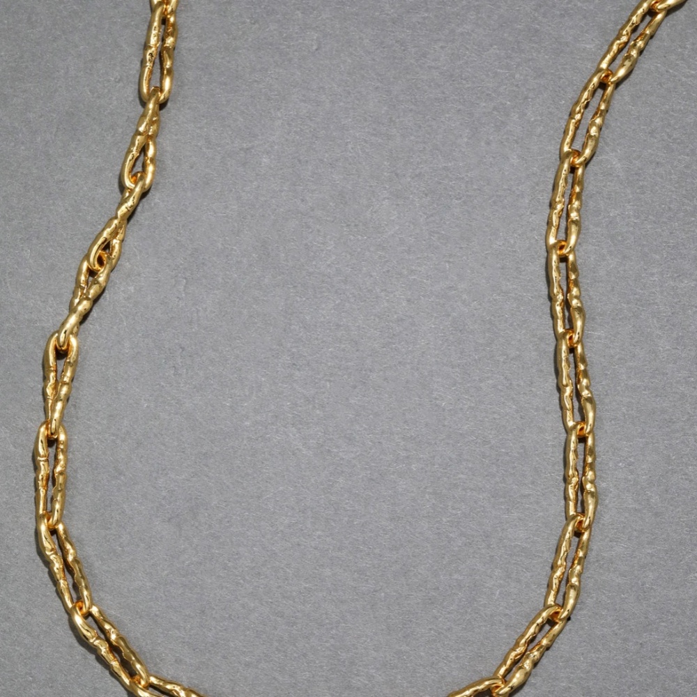 Alexis Bittar Gold Chain Necklace - Picture 3 of 7